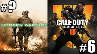 Worst To Best Call Of Duty Multiplayer Games Ranked! COD Tier List 2022!