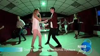 Salsa NY style. Dmitry Kuznetsov & Nadezhda Bykhova || MAMBO party by Dance Studio 25.5