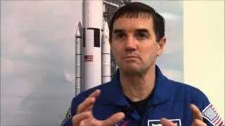 Interview with Rex Walheim during rollout of EFT 1 Orion spacecraft