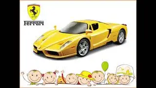 FAMOUS CAR BRANDS FOR KIDS | Учим Цвета и Марки машин