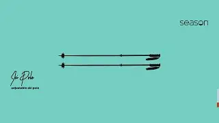 adjustable ski pole | model communication | season