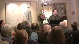 BRIAN JUSTIN CRUM singing AFTER HOURS from ISLAND SONG by CARNER & GREGOR at YALE
