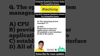 Computer Questions Answers | Computer Hardware Networking Interview Questions | Computer MCQ & G.K