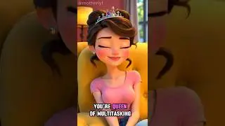 Mom Life = Chaos, Coffee, & Crown 👑 | Funny Truth for Every&nbsp;Tired&nbsp;Mama