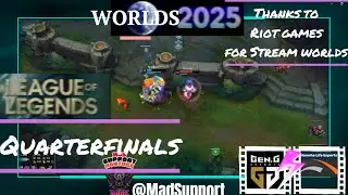 Highlights Worlds 2025 LOL Quarterfinals GenG vs HLE feat Alistar