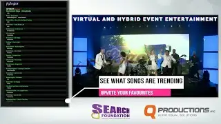 Virtual Event Entertainment - uRequest Live (live footage)