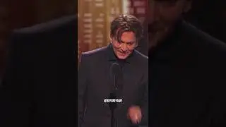 Johnny Depp being cute for a minute straight