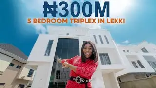 Inside a ₦300 MILLION ($789,000) 5 Bedroom Triplex in Lekki