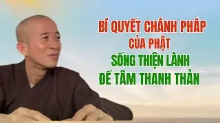 Sống Thiện Để Tâm Thanh Thản - Bí Quyết Của Chánh Pháp Của Phật | Đức Thầy Thích Mật Hạnh