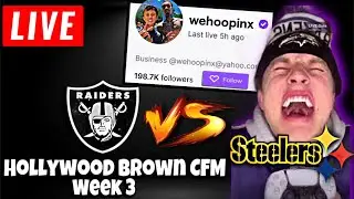 Las Vegas Raiders Vs Pittsburgh Steelers Week 3 - CFM Fantasy League