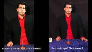 Canon 5d mII, VS Panasonic HPX171e