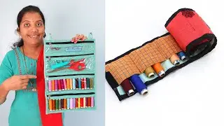 2 Threads Organizer ideas that you can make at home l Sonali's Creations