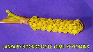 How to Start the Pineapple Stitch for Lanyard, Gimp, Boondoggle Keychains *beginner friendly*