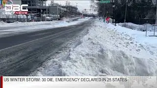 US winter storm: 30 die, emergency declared in 25 states | DBC NEWS