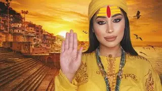 🇮🇳🕉Хинду Садхви/Гуру лечит и направляет медитацию. ● Ролевая игра ASMR. ● Тихая речь.