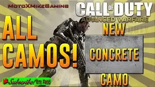 *NEW* ALL CAMOS - Diamond Gold and Royalty- Call of Duty - COD Advanced Warfare
