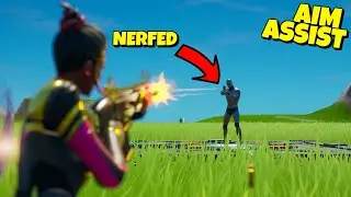 NEW AIM ASSIST NERF: Legacy Controls REMOVED in Fortnite - CONTROLLER NERF