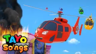 Learn Colors with Tayo🌈 | Colorful Helicopter + More | Tayo Kids Songs