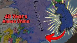 Korea is INSANE - Annexing CHINA in UNDER 40 Years