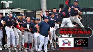 Atascocita Eagles vs Pearland Oilers Game 3 Highlights | Baseball Regional Finals