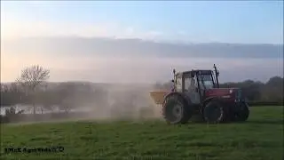 Spreading Fertilizer and Granulated lime  2018