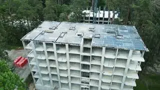 ЖК O2 Residence аэросъёмка 14.06.2020