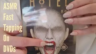ASMR Fast Tapping On DVDs