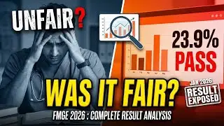 January 2026 FMGE Results Analysis | Why FMGE Pass Rate Is Still Below 30% | FMGE vs NEXT