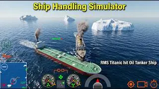 TITANIC HIT OIL TANKER SHIP IN THE MED-OCEAN