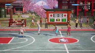 NBA Playgrounds Larry Bird signature shot , pete maravich signature pass