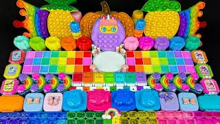 Satisfying Slime Videos 2025 | Mixing Pineapple Pop It & Rainbow Slime | Best ASMR Slime 2K Videos