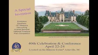 IARFC Trustee Chair Barry Dayley, MRFC&reg;. CFP&reg; - Invitation to 40th Celebration and Conference
