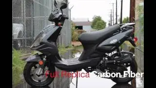 SCOOTER REVIEWS: Gorilla Motor Works M2 Carbon fiber Scooter 49cc / 50cc