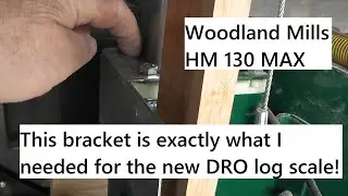 Installing DRO (Digital Read Out) Scale on the Mill | Woodland Mills HM 130 MAX sawmill