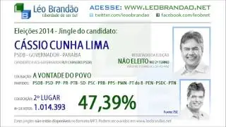 Jingles Eleições 2014 - Cássio Cunha Lima - PSDB - leobrandao.net