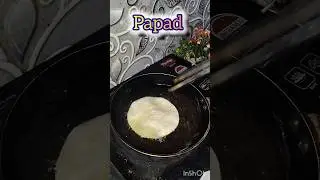 ||Papad ❤️||#food #cookingchannel #recipe #farheen'skitchen