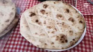 fresh baked Pakistani bread