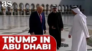 TRUMP visits SHEIKH ZAYED GRAND MOSQUE in ABU DHABI