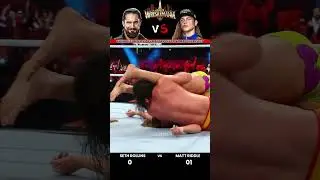 Every Seth Rollins vs Matt Riddle 1 on 1 Match Result Edit 💥 #wwe