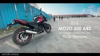 BS6 Mahindra Mojo 300 ABS Ride Review I #MotorCapsule