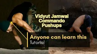 How to do Commando pushup in Hindi कमांडो पुशअप सीखें | Vidyut Jamwal Commando| Aztec pushups