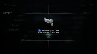 RESIDENT EVIL REVELATIONS #12 Thunder Raptor Purple Max Slot