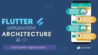 Flutter Application Architecture In Hindi | What is Flutter Architecture? Complete Tutorial