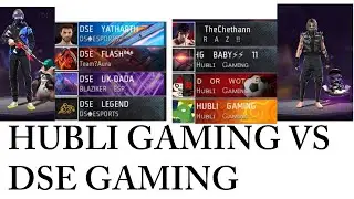 FEW CLIPS OF HUBLI GAMING VS DSE GAMING !! FULL VIDEO OUT SOON 🔜