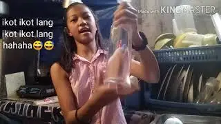 Gumawa ng yelo si (ate erill)