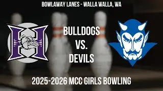 MCC Girls Bowling - Walla Walla High School vs Hermiston High School 12/2/25