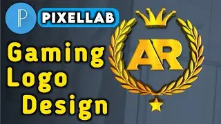 AR latter logo|how to make gaming logo in pixellab|how to make gaming logo| Make gaming logo