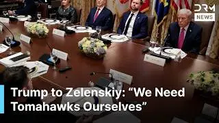 Tense Moment: Trump and Zelenskiy Clash Over U.S. Tomahawk Missiles &mdash; &ldquo;We Need Them Too!&rdquo; | AC1G