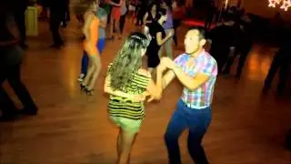 Jimmy Yoon & Maria (Spain) Social Dance at Mr. Mambo's Salsa Social