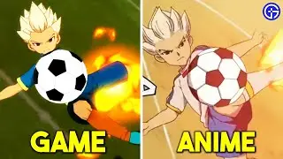 INAZUMA ELEVEN Victory Road - Hissatsu Comparison (Game Vs Anime)